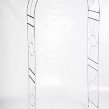 Arco sposi met.bianco 116x38h247 ar0941