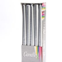 Candela conica metalcm.25 pz.10