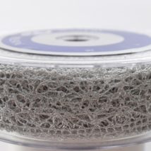 Lace with metal yarnmm.25x10 mt.