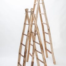 Scaletta doppia naturale cm.170
