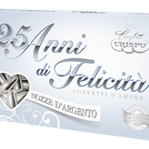 Confetto mandorla argento gr.500