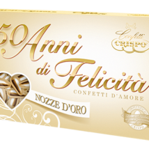 Confetto mandorla incarto oro gr.500