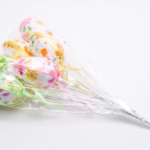 Uovo pick c/fiori cm. pz.6 e0400.52