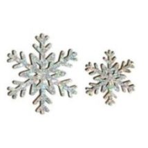 Snowflake decorationcm.5/3 pz.6+12