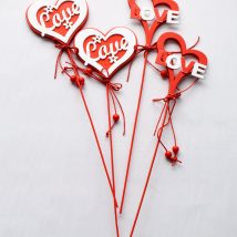 Pick cuore love pz.12