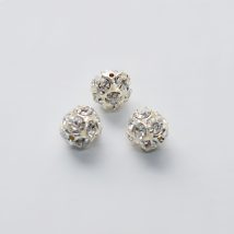 Sfera strass cm.1 pz.12