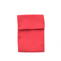 Sacchetto busta cotone rosso cm10x8 pz.6