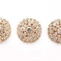 Decorazione queen strass cm.2,5 pz.3