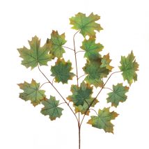 Ramo acero con 15 foglie cm.74 pz.6