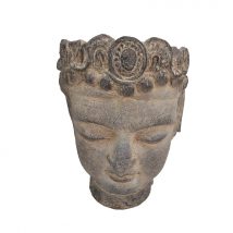 Testa buddha portafiori 35x28 h.38