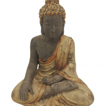 Buddha gambe incrociate oro 42x40 h.50