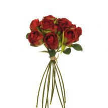 Dry look rose bud bundle x10 cm.26