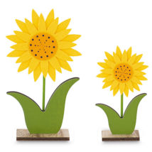 Girasoli feltro con base s/2 cm.12/17