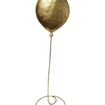 Palloncino metallo 3d cm. 80 oro